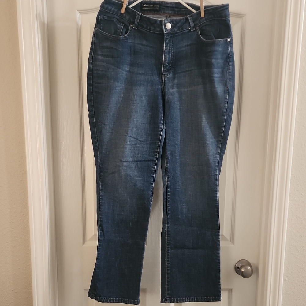 Lee Modern Series Curvy Fit Jeans, Size 16W